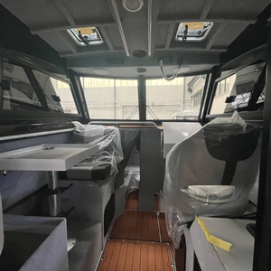 Nuovo Arrivo: Imbarcazione <span class=keywords><strong>a</strong></span> Motore Offshore con Cabina Chiusa, Barca da Pesca Veloce in Alluminio, Yacht di 7,5 Metri (25 Piedi) - Product Image 2