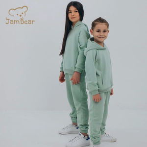 Conjunto familiar de dos piezas de algodón orgánico, conjunto de <span class=keywords><strong>Sudadera</strong></span> con capucha para mamá e hija, conjunto de dos piezas para bebé, Conjunto de <span class=keywords><strong>sudadera</strong></span> con capucha para mamá <span class=keywords><strong>y</strong></span> yo - Product Image 6