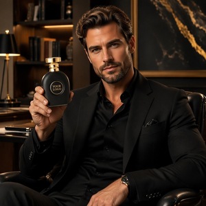 <span class=keywords><strong>Perfume</strong></span> de Iris de Primera Calidad para Parejas, Eau de Parfum para Hombre con Detalle Redondo Dorado, <span class=keywords><strong>Perfume</strong></span> de Madera de Arce para Mujer, Marca Privada, Logotipo Personalizado - Product Image 2
