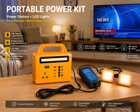 Alimentation portable à énergie solaire à bas prix, sortie 220V, multiples protections de sécurité, alimentation extérieure