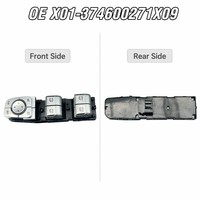 Bouton de commande de lève-vitre électrique X01374600271X09 compatible avec Li Auto ONE L7 L8 L9, côté conducteur avant gauche (LHD), 2019-2024, pièces automobiles