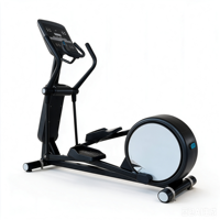 Elliptiques électriques en acier durable avec résistance magnétique, écran LED, équipement de fitness pour entraînement et musculation à domicile