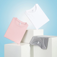 T-shirt classique épais 100 % coton pré-rétréci pour sérigraphie, broderie, logo personnalisé, uniforme d'équipe