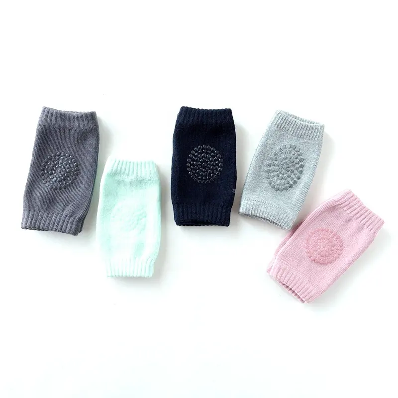 Boer Breathable Cotton Leg Protector Baby Knee Pads Anti Slip For Crawling