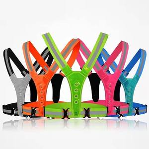 China Factory LED <b>Lights</b> Reflective Safety Vest for Enhanced Visibility - Product Image 2