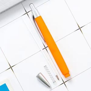 Stylo promotionnel en vente flash avec logo personnalisé, plusieurs couleurs disponibles, stylos à bille en plastique pour l'école et le bureau - Product Image 4