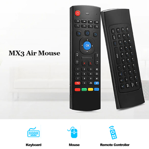 Nhà Máy Gốc 2.4 Gam Không Dây Phổ Mi TV Điều Khiển Từ Xa Với Bàn Phím Hồng Ngoại MX3 Fly Voice Air Mouse Cho <span class=keywords><strong>Android</strong></span> TV/Box - Product Image 6
