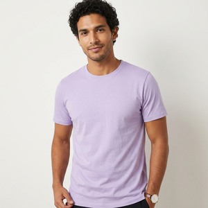 เสื้อยืดแขนยาวผู้ชาย คอตตอน 100% คอกลม เรียบง่าย สไตล์สตรีทแวร์ รับผลิตตามแบบ OEM ขายส่ง - Product Image 1