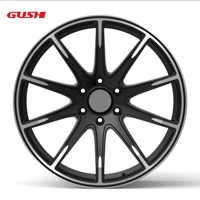 Jantes forgées GS Deep Dish polies/noires mates 20 21 22 pouces 5x120 6x139.7 en alliage pour Mercedes Benz/Land Rover/Mustang/BMW
