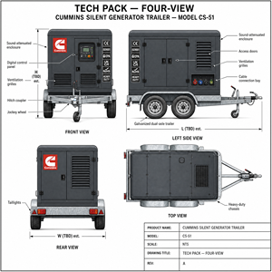 Groupe électrogène diesel conteneurisé refroidi par eau 500 kW 635 kVA 50 Hz 400 V pour l'alimentation de secours industrielle des usines industrielles lourdes - Product Image 5