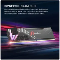 KINGBANK DDR5 6000 16GB RGB Memori Desktop UDIMM 288-Pin CL36 XMP 3.0 EXPO ARGB Heatsink RAM Grosir Partai Besar Tersedia