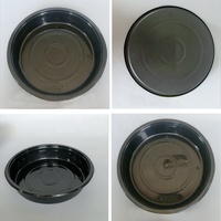 Barquette alimentaire jetable en plastique CPET écologique pour cuisson, micro-ondes et four, type blister, pour repas en avion, 20x20x4cm, 0.3mm, vente en gros