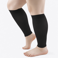 Manchon de compression du mollet pour hommes et femmes, chaussettes de compression sans pied 20-30 mmHg pour les gonflements, les périostites tibiales et les varices
