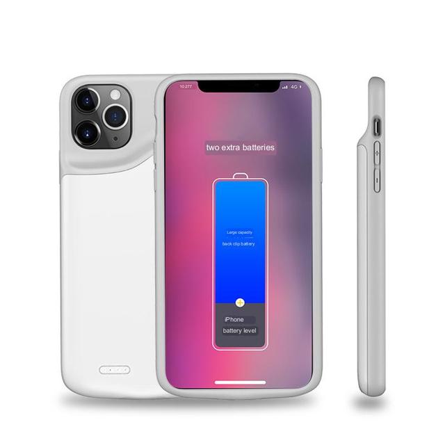 For iphone X Best High Capacity Smart Charging case 5500mAh Battery case for iphone Xr/xs Max/7/8 11 12 13 Pro Max