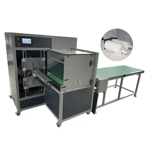 0 Pocket Spring Mattress Packing Machine Pp Woven Bag Printing Precision Compress Rolling Scrap Baler Press-Packing