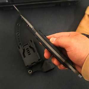 มีดพับยุทธวิธี G10 ใบมีดตรงสแตนเลสคุณภาพสูง หนาพิเศษ รับประกัน 1 ปี - Product Image 2