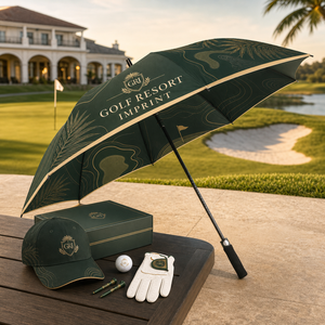 Paraguas de Golf Grande Premium, Resistente al Viento, con Protección UV, Apertura Automática, para Campos de Golf y Deportes al Aire Libre - Product Image 1