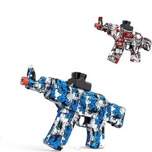 2025 Zachte Kogel Speelgoed Pistool Elektrische Plastic Automatische Waterpistool Elektrische Spetter Pistool Voor Kinderen - Product Image 1
