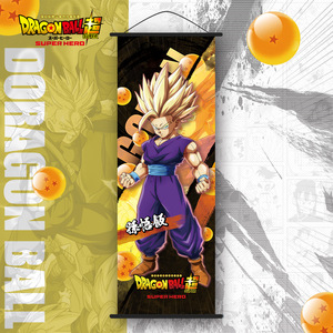 Affiche murale en tissu 70*25cm, 14 motifs, Anime japonais <span class=keywords><strong>Dragon</strong></span> <span class=keywords><strong>Ball</strong></span> <span class=keywords><strong>Z</strong></span>, <span class=keywords><strong>Broly</strong></span>, défilement mural - Product Image 4