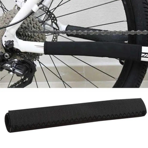 <span class=keywords><strong>Protection</strong></span> de <span class=keywords><strong>cadre</strong></span> de vélo ultralégère pour VTT, <span class=keywords><strong>protection</strong></span> de <span class=keywords><strong>cadre</strong></span> de chaîne, fourche arrière, noir, 1 pièce - Product Image 1