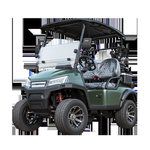 Carrito de Golf Eléctrico de 4 Ruedas, Aleación de Aluminio, Doble Motor, Estilo Moderno y Duradero, para Transporte en Hoteles, Resorts y Campos de Golf - Product Image 5