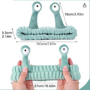 OEM Best-selling Cartoon <strong>Snail</strong> Plush Hairband Creative Sweet Women's Hair Accessories Korean-style Cute Geometric <strong>Headband</strong> - Product Image 6