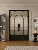 Ventanas abatibles de aleación de aluminio modernas de la serie 60 Diseño personalizado de estilo abierto con marco de acero rentable para uso doméstico