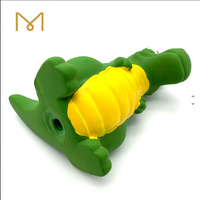 Jouet pour chien en latex durable et écologique YHRQ, jouet à couiner, animal en peluche durable, crocodile à mâcher, Shandong