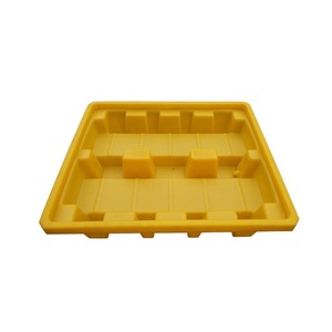 <span class=keywords><strong>4</strong></span> tambor <span class=keywords><strong>de</strong></span> plástico amarillo <span class=keywords><strong>de</strong></span> contención <span class=keywords><strong>de</strong></span> plataforma adecuado para almacenamiento <span class=keywords><strong>de</strong></span> productos químicos - Product Image 5