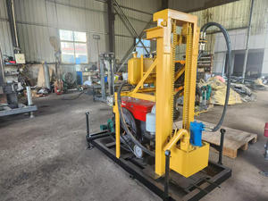 Mini-foreuse sur chenilles à <span class=keywords><strong>prix</strong></span> abordable, 120 m, pour forage de 140-325 mm, avec marteau DTH diesel pour l'exploitation minière de roches dures - Product Image 5