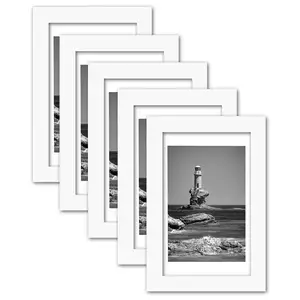 A1 A2 A3 A4 A7 4x6 5X7 6X8 8x10 11x14 12x16 12x18 16x20 18x24 24x36 Black White Poster Picture Wood Photo Frame