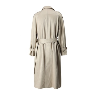 AIMEISI British alla <span class=keywords><strong>moda</strong></span> giacca a vento doppiopetto con lacci sul ginocchio lunghi <span class=keywords><strong>Trench</strong></span> da donna - Product Image 3