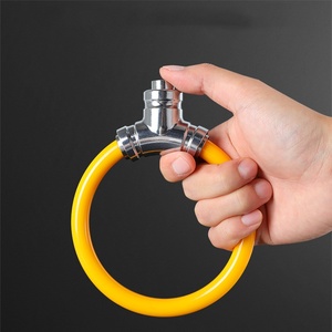 <b>Portable</b> Bike Safety <b>Lock</b> Bike Chain <b>Lock</b> Round Bike <b>Lock</b> Anti-theft Waterproof Anti-shear Anti-theft - Product Image 3