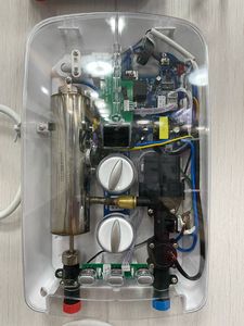 Scaldabagno Istantaneo Pressurizzato per Casa 5.5KW in Acciaio Inox, Riscaldamento Rapido, Goditi il Flusso d'Acqua Potente per la Doccia - Product Image 5