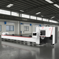 Nouvelle condition système de suivi automatique CNC Machines de découpe laser à fibre de tuyau 6012-6042 coupeur laser de tube en métal
