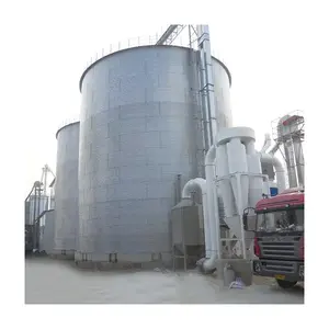 Bir bira fabrikası satışı tahıl silosu buğday ve mısır çeltik silosu mısır pirinç depolama 500 1000 2000 Ton Silo