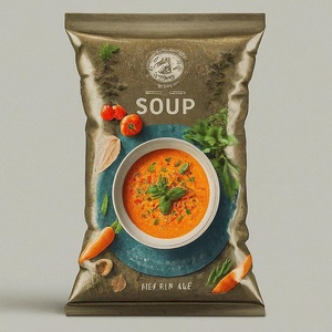 Alimentaire Bleu Film Rouleau Snack Sachet Emballage Alimentaire pour Légumes Chips Frites Aliments Bouffants Croustilles Frites - Product Image 3