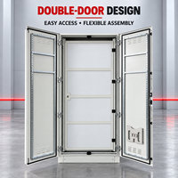 Armoire de distribution électrique industrielle en acier, étanche, avec porte intérieure, entièrement soudée, IP55, pour contrôle OEM