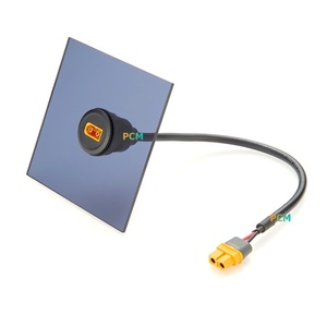 Kabel Daya XT60 2 Pin Male to Female 16AWG UL2464, Kabel Pengisian Daya untuk Pemasangan Panel Bulat, untuk Sistem Penyimpanan Baterai - Product Image 5