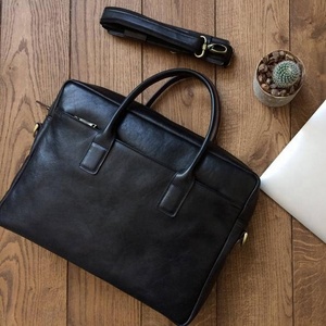 Túi Đựng Máy Tính Xách Tay Nam 2021 Máy Tính Văn Phòng Túi Đeo Vai Túi Xách Nam Túi Xách Da Thật ALS-0003 - Product Image 1