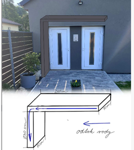 <span class=keywords><strong>Auvent</strong></span> mural personnalisé en aluminium pour entrée de bâtiment commercial, fabricant d'auvents pour <span class=keywords><strong>porte</strong></span> de magasin - Product Image 2