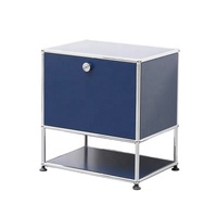 Mueble Modular Moderno para Sala de Estar o Dormitorio, Multifuncional, de Gran Capacidad, de Acero Inoxidable