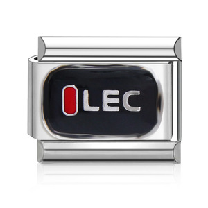 Italian Titanium Steel Modular Bracelet Detachable Customizable Charm Links Letter Car Design Gift Jewelry - Product Image 2