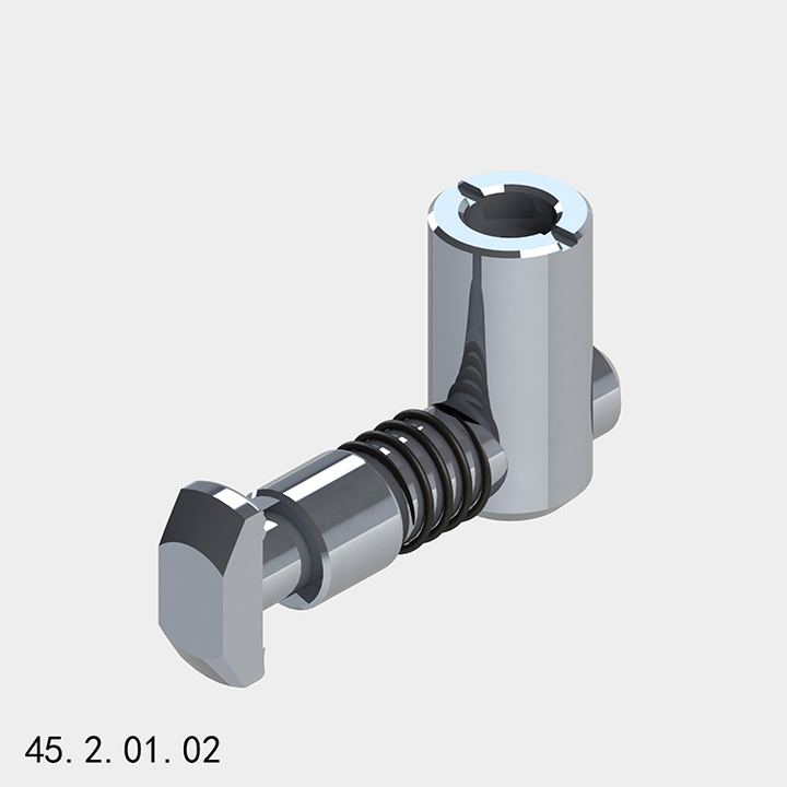 Bulloni A T Per Profili In Alluminio - Acciaio Galvanizzato, M5x25 Mm, Confezione Da 30 Pezzi - Foto 9
