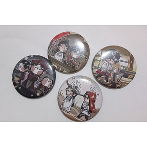 4 pièces/lot Broche de cosplay en métal résistante à l'eau pour enfants, style bande dessinée <span class=keywords><strong>Heaven</strong></span> <span class=keywords><strong>Officials</strong></span> <span class=keywords><strong>Blessing</strong></span> (Tian Guan Ci Fu) - Product Image 5
