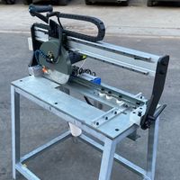 Scie à carrelage électrique automatique pour carreaux de grand format, céramique, pierre, granit