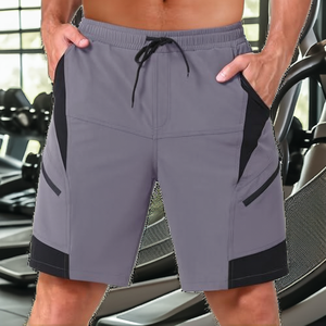 Pantalones Cortos Deportivos de Malla para Hombre, para Verano, Gimnasio, Baloncesto, Correr, con Logotipo Personalizado, 100% Poliéster, Sólidos, Formales, Transpirables - Product Image 2