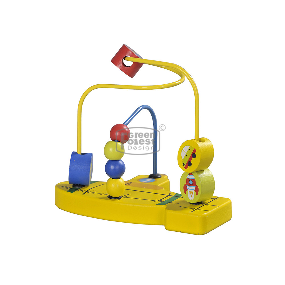 Classic Bead Laberinto Actividad Cubo De Juguete De Rana Classic Bead Laberinto Actividad Cubo De Juguete De Rana