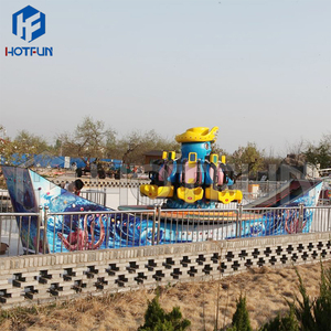 Manèges de voitures volantes pour parcs d'attractions et foires - Équipements d'attractions en acier et fibre de verre pour intérieur/extérieur à vendre - Product Image 4