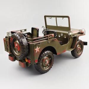 Nouveau modèle <span class=keywords><strong>miniature</strong></span> de <span class=keywords><strong>Jeep</strong></span> Willis en métal moulé sous pression, modèle réduit de voiture, modèle <span class=keywords><strong>miniature</strong></span> de voiture, jouet, 1:18, voitures en métal - Product Image 2